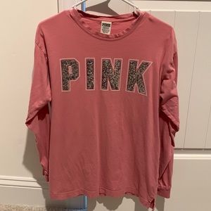 VS PINK long sleeve tee